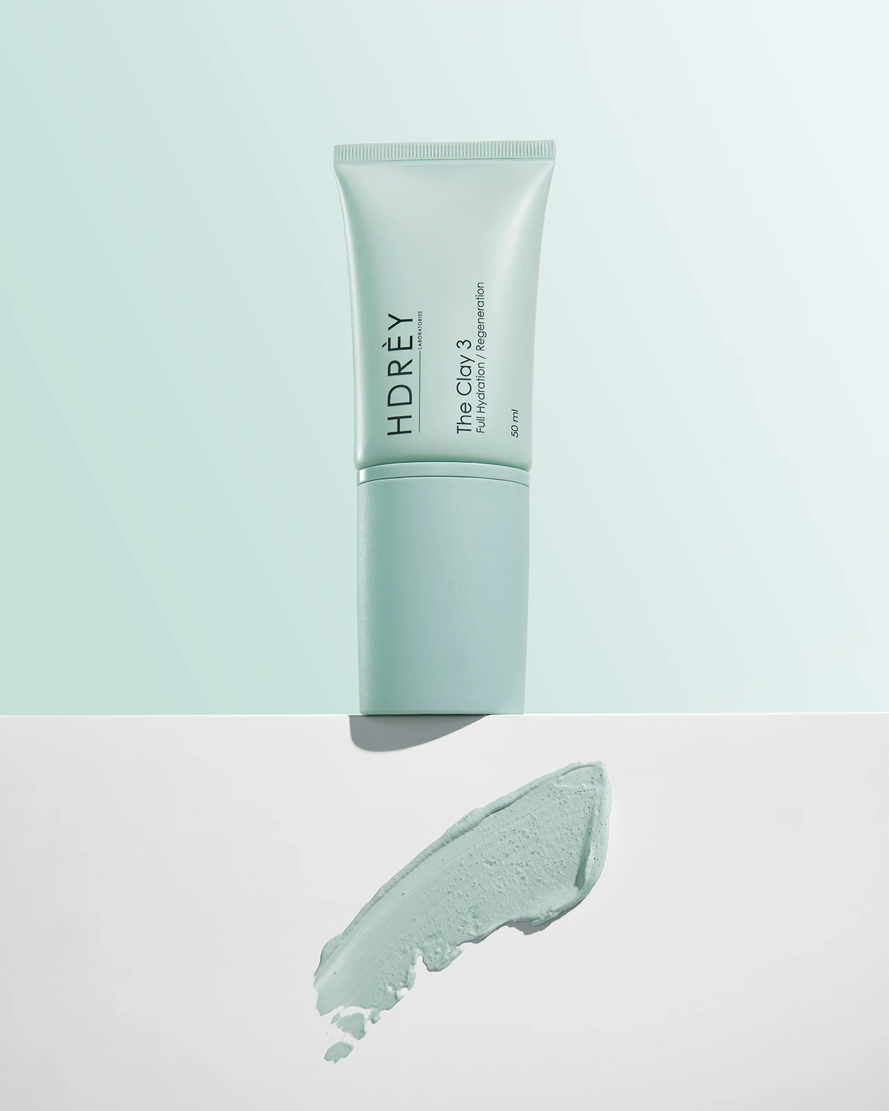 The Clay 3 Nawilżająca maska z niebieską glinką i kwasem hialuronowym 50 ml